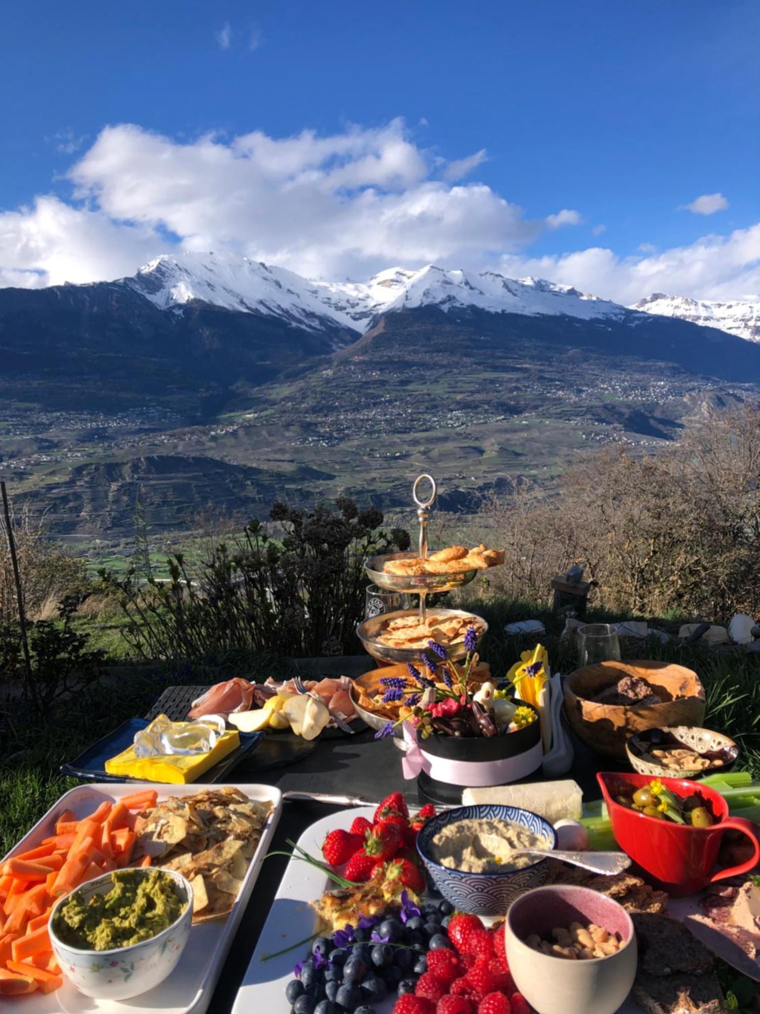 Domaine Bellevie Bnb Vex Екстериор снимка