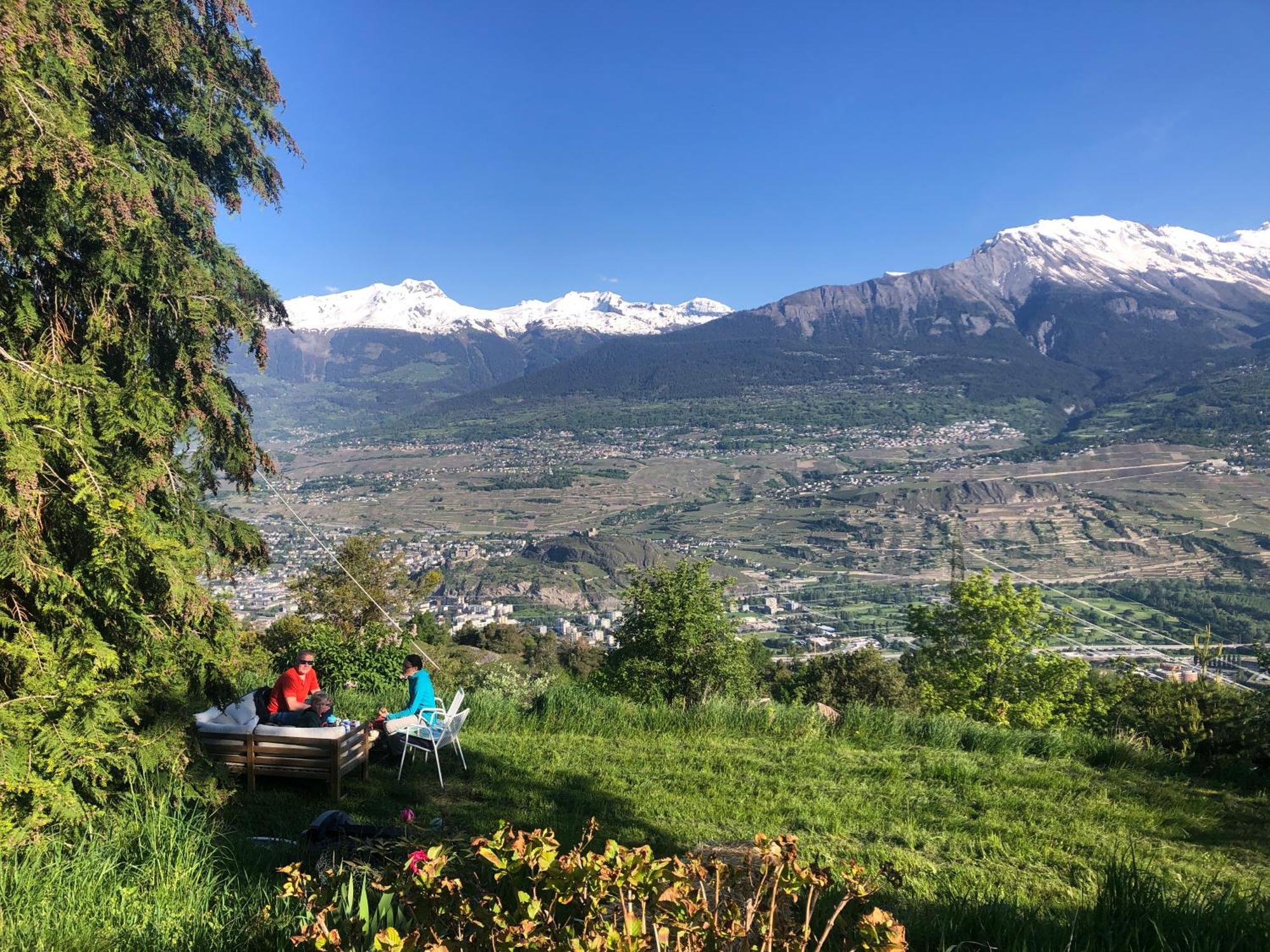 Domaine Bellevie Bnb Vex Екстериор снимка