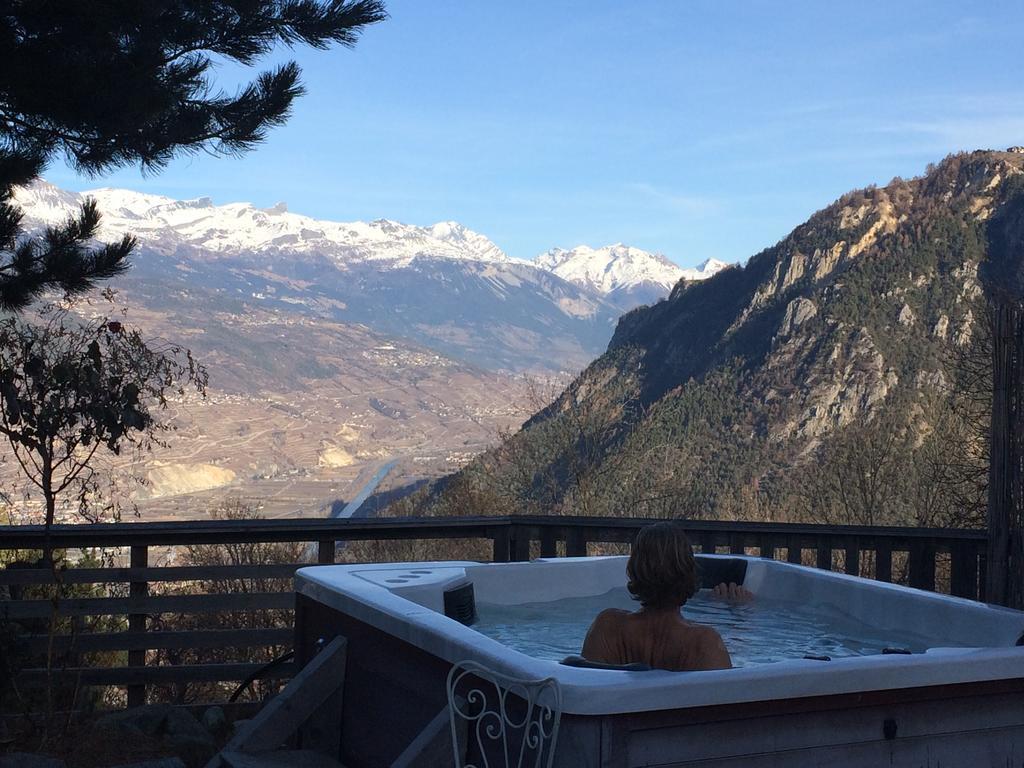 Domaine Bellevie Bnb Vex Екстериор снимка